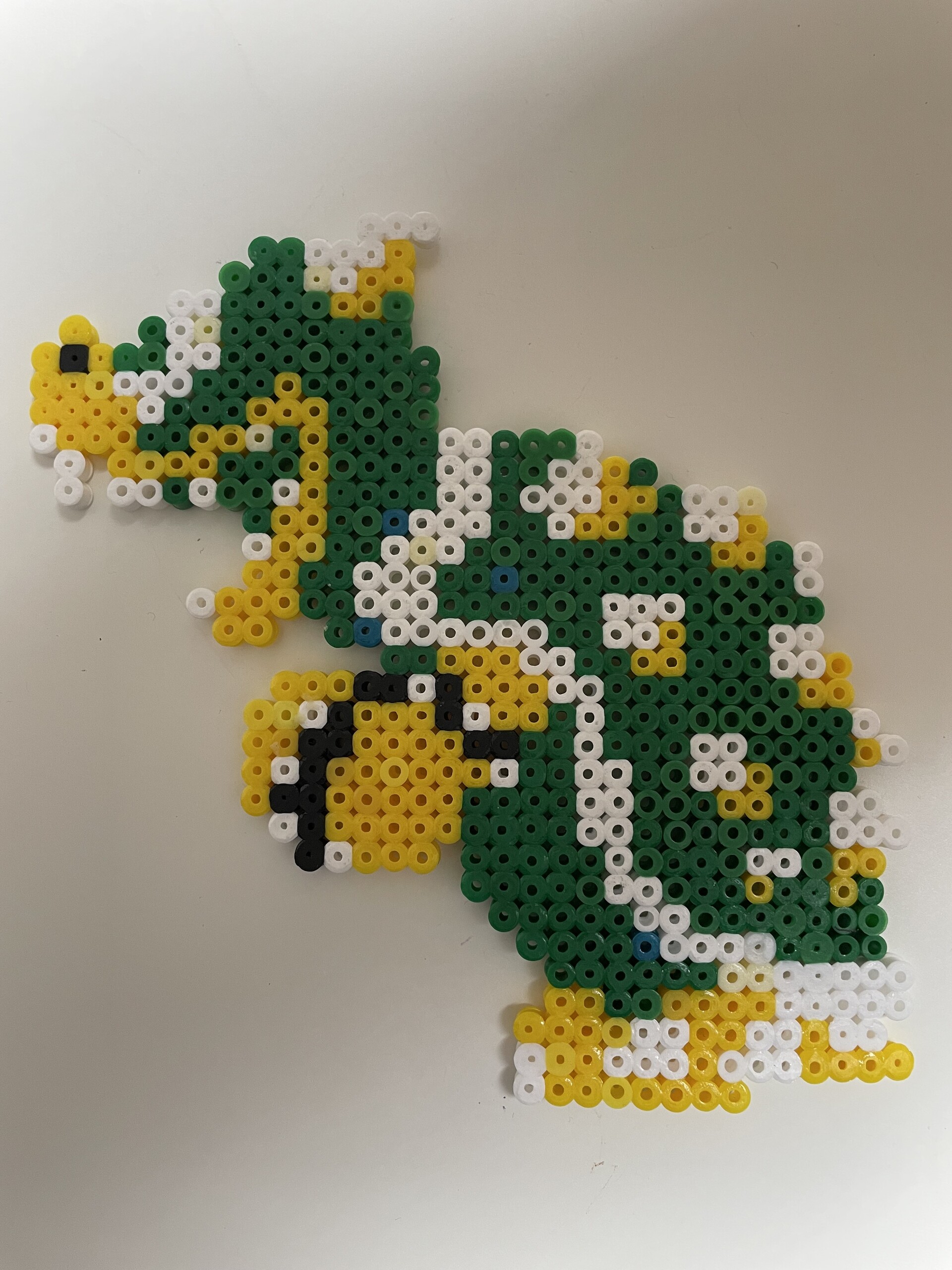 Bowser – fuse bead design 013