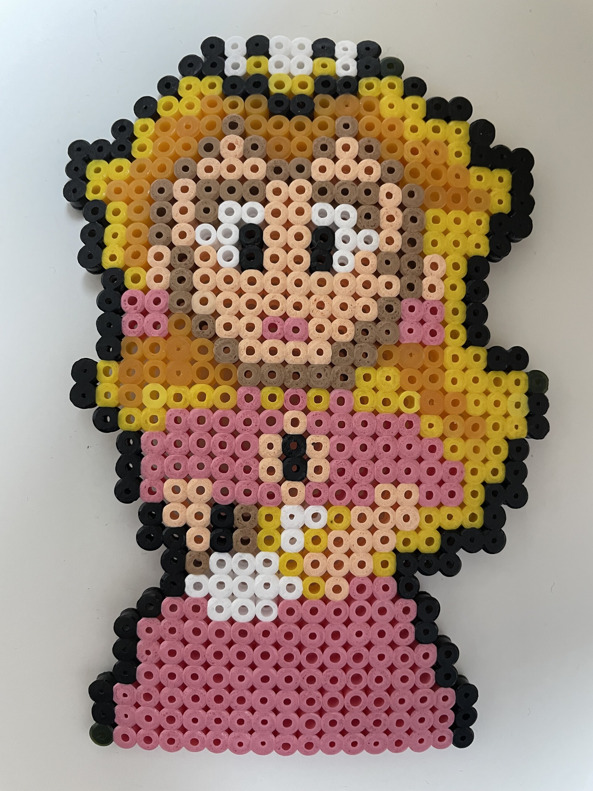 Princess Peach – fuse bead design 022