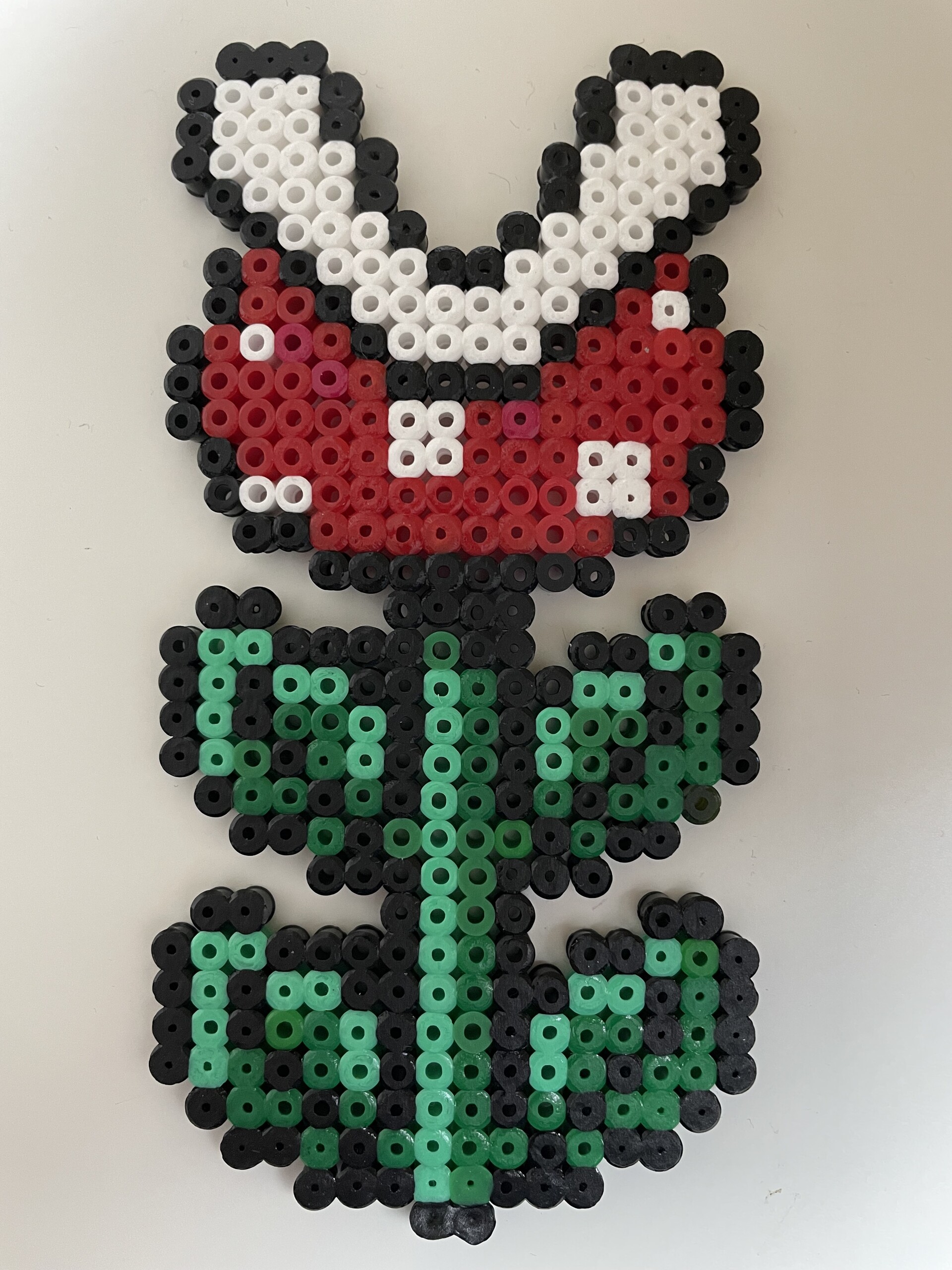 Piranha Plant – fuse bead design 023