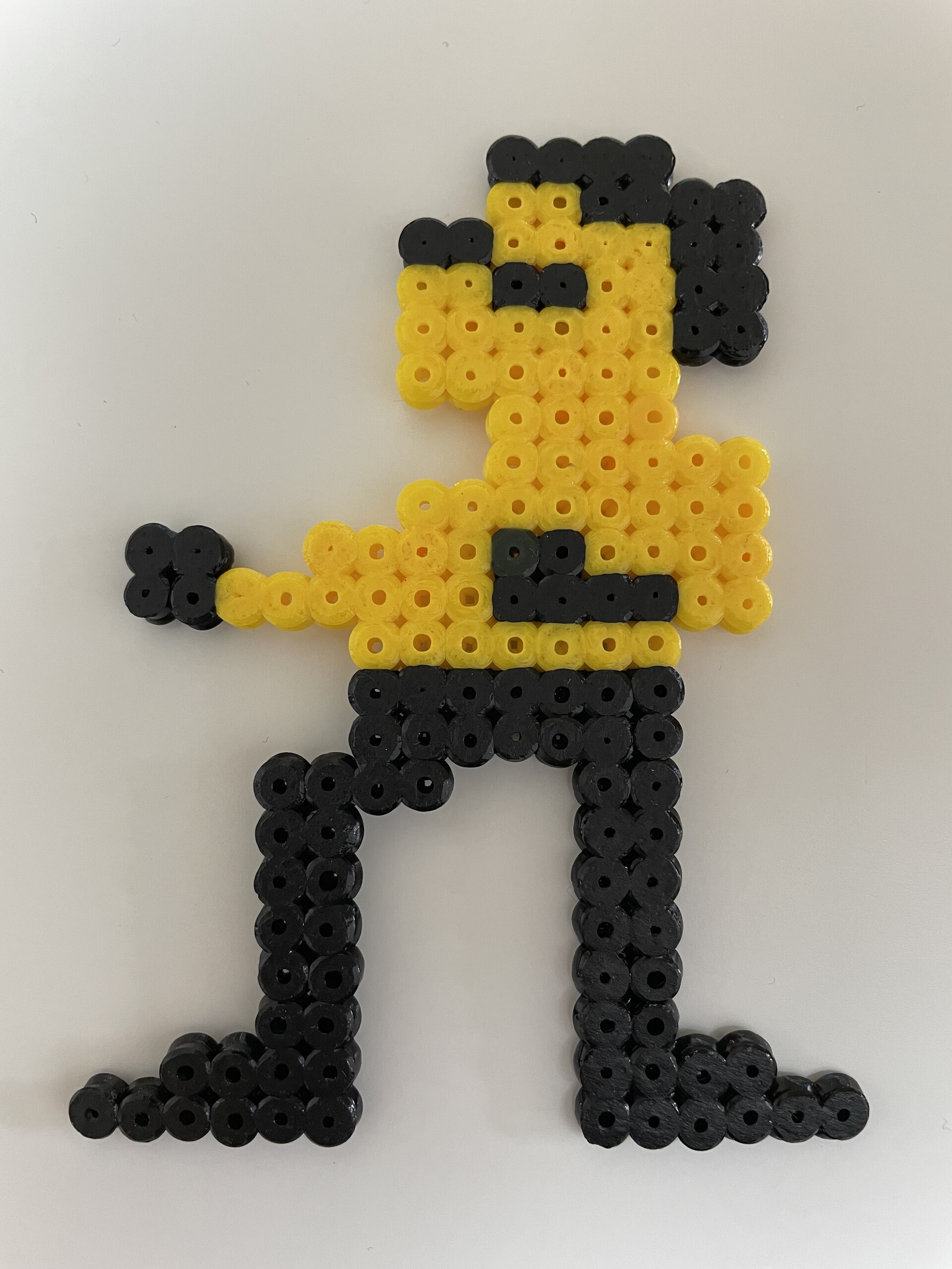 Bruce Lee – fuse bead design 026
