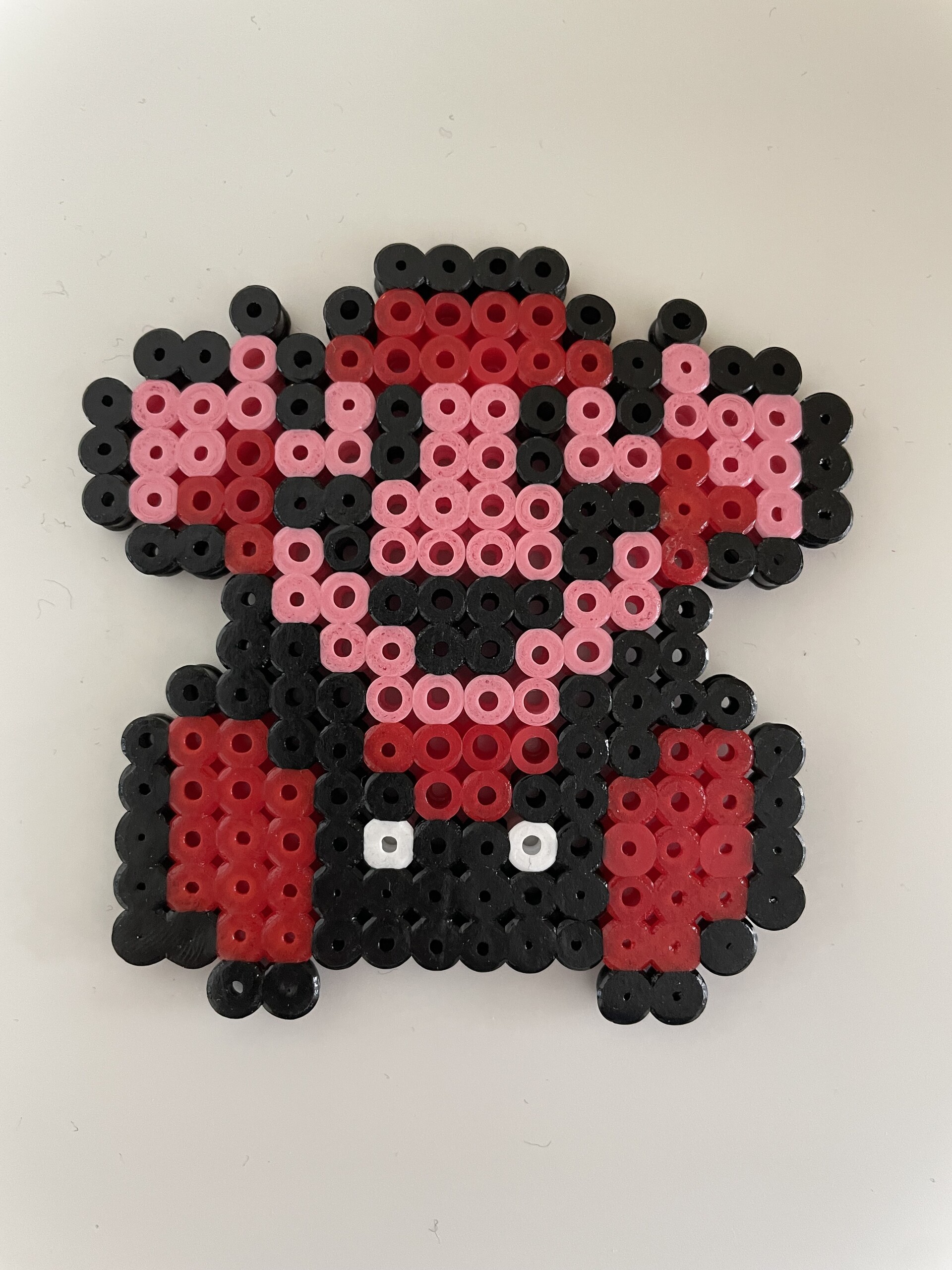 Mario – game over – fuse bead design 057