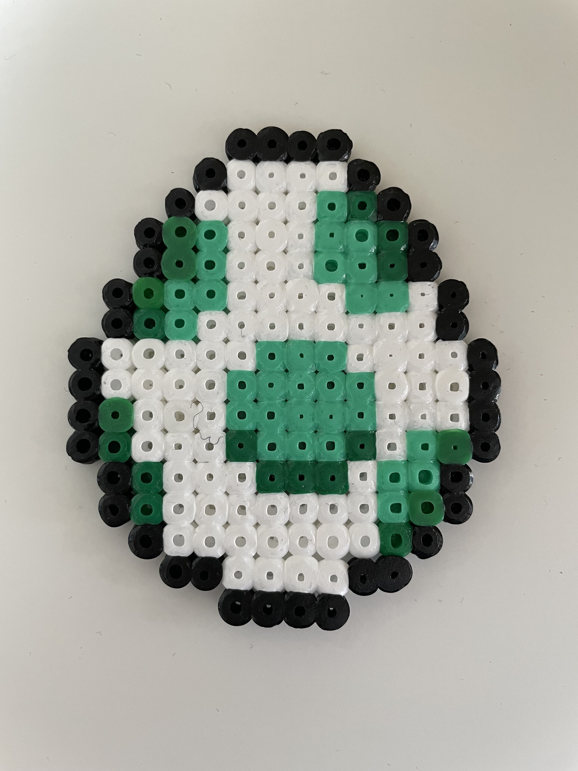 Yoshi Egg – fuse bead design 064