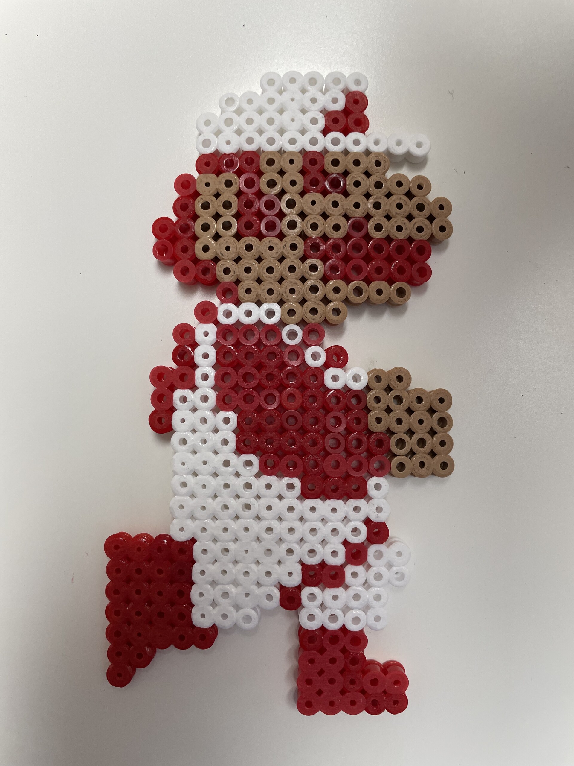 Fire Mario – fuse bead design 076