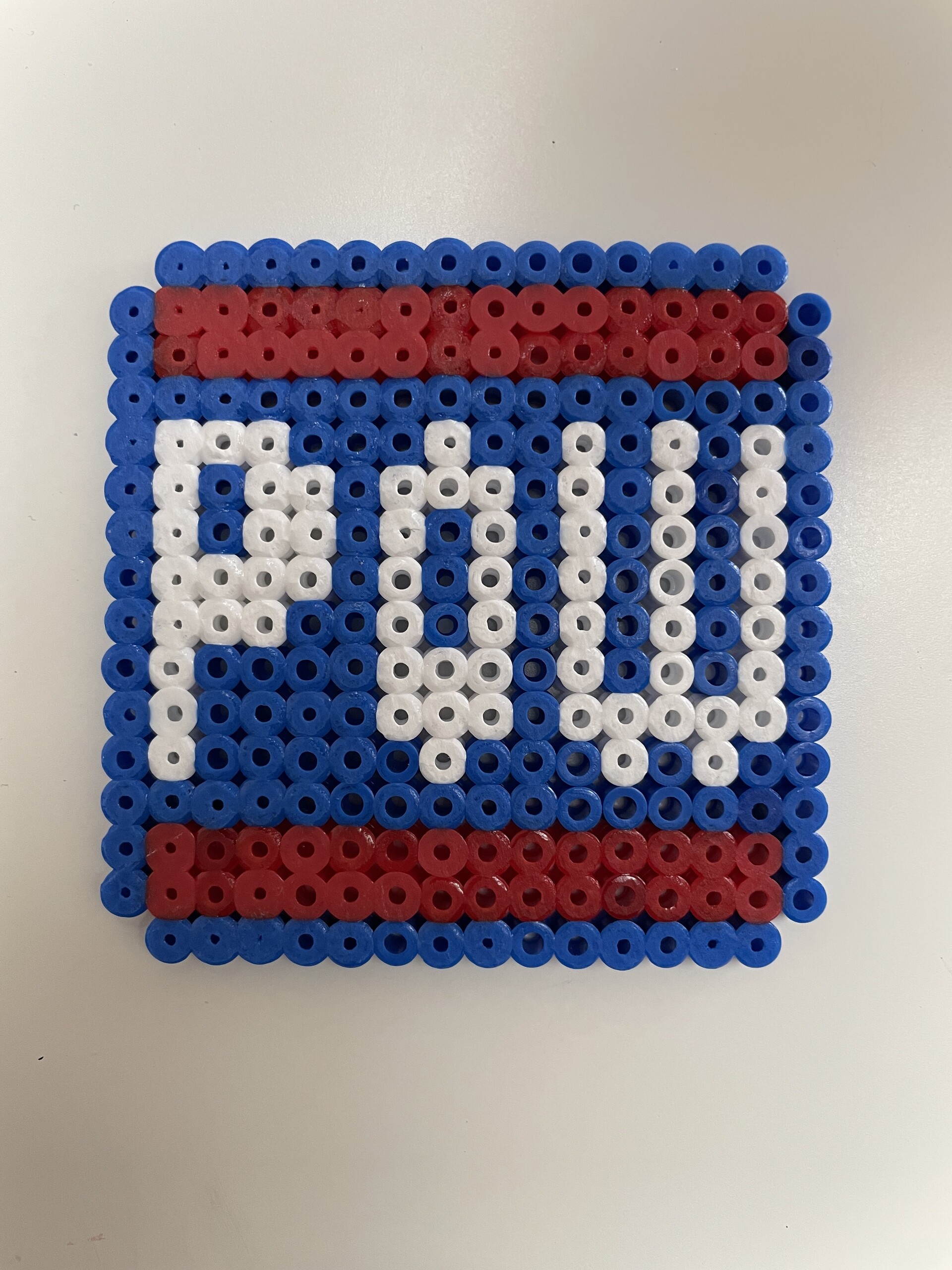 POW Block – fuse bead design 081