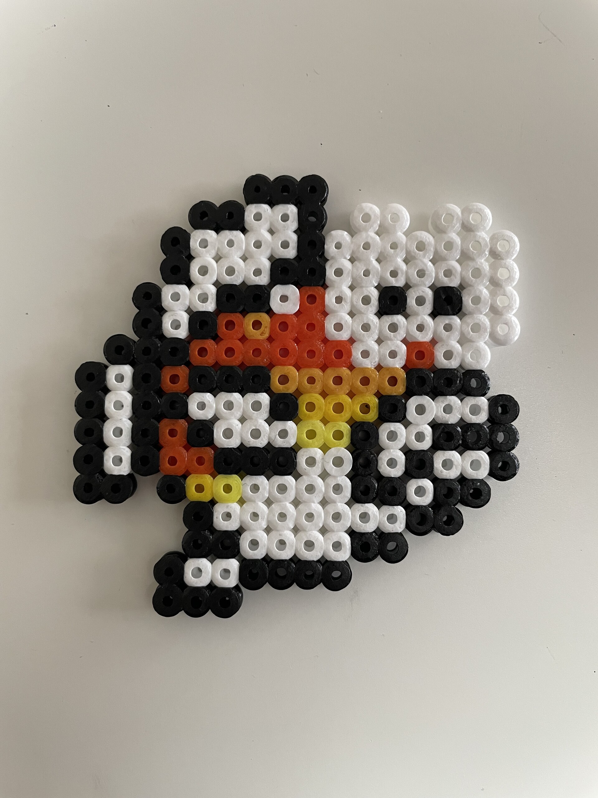 Bob-omb – fuse bead design 084