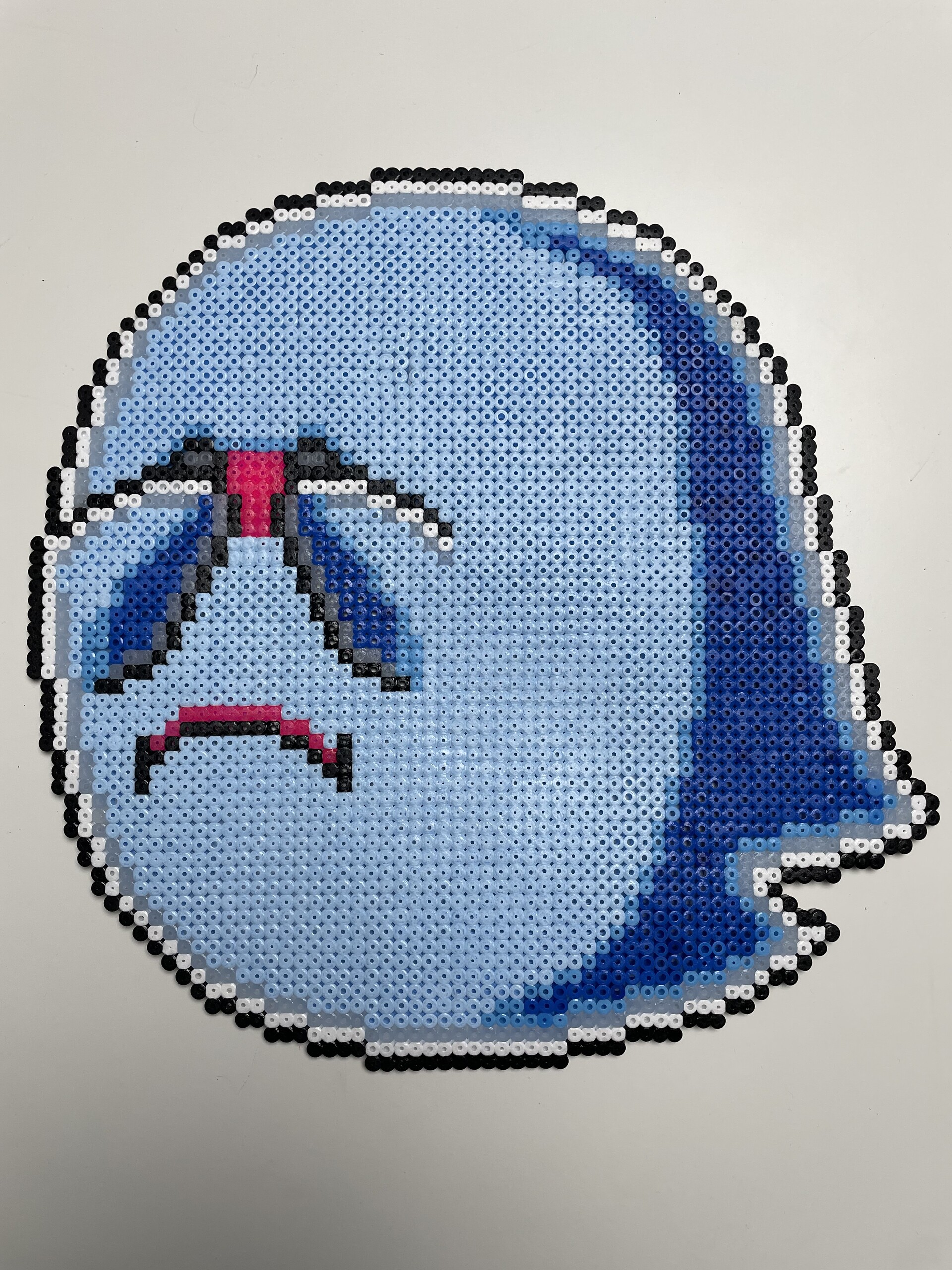 Big Boo – shy – fuse bead design 089