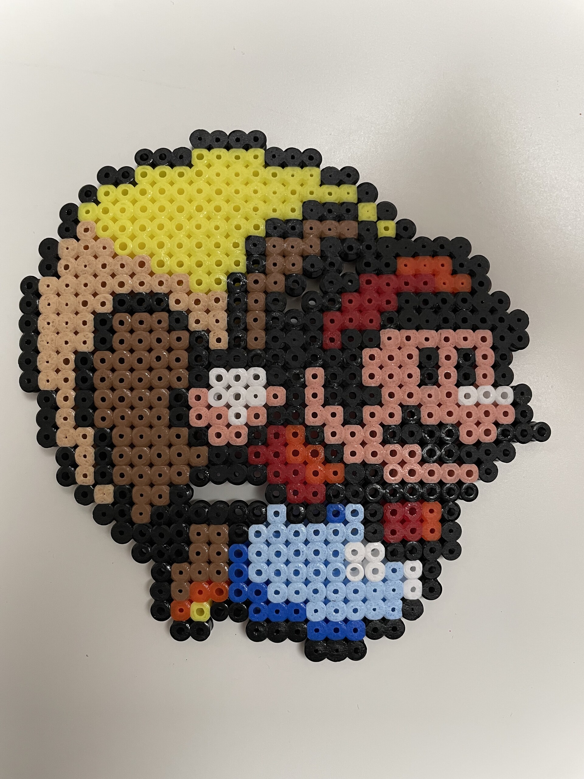 Cape Mario – fuse bead design 090