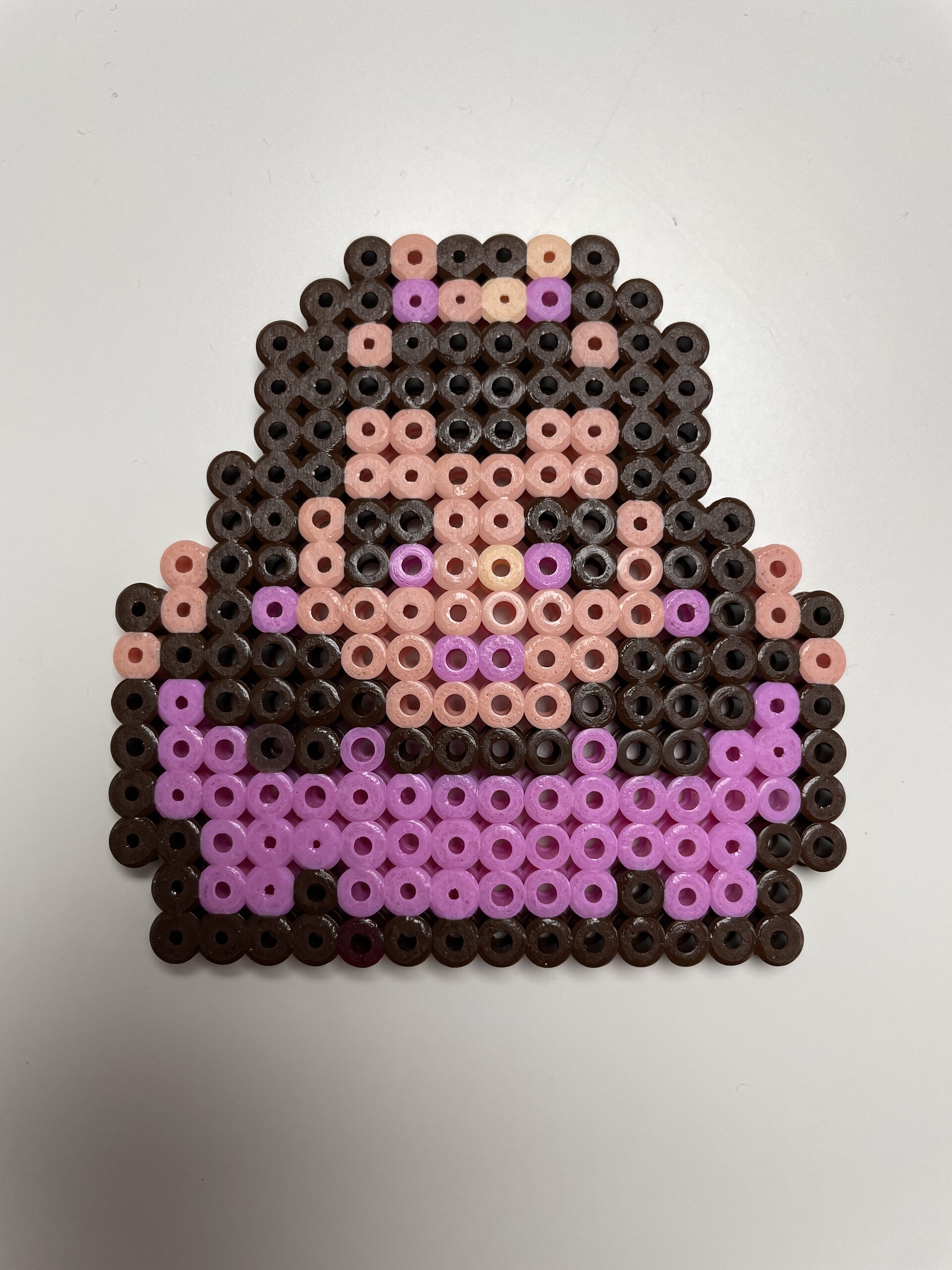 Princess Peach – fuse bead design 100